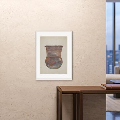 Orlonzo - FRAMED PRINT WHITE 24x3260x80cm ROOM