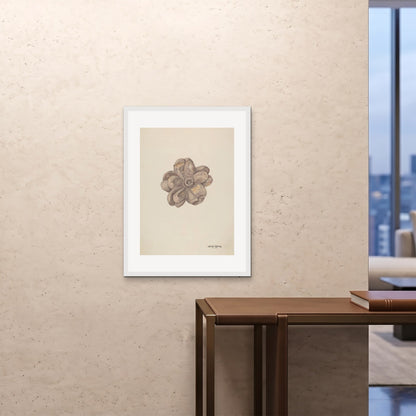 Orlonzo - FRAMED PRINT WHITE 24x3260x80cm ROOM