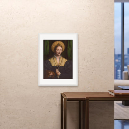 Orlonzo - FRAMED PRINT WHITE 24x3260x80cm ROOM