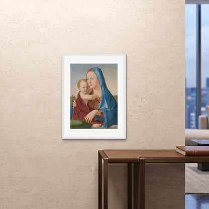 Orlonzo - FRAMED PRINT WHITE 24x3260x80cm ROOM