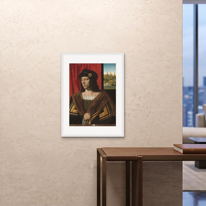 Orlonzo - FRAMED PRINT WHITE 24x3260x80cm ROOM