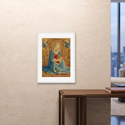Orlonzo - FRAMED PRINT WHITE 24x3260x80cm ROOM