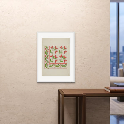 Orlonzo - FRAMED PRINT WHITE 24x3260x80cm ROOM