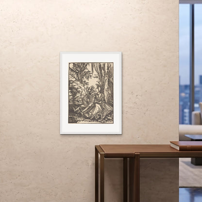 Orlonzo - FRAMED PRINT WHITE 24x3260x80cm ROOM