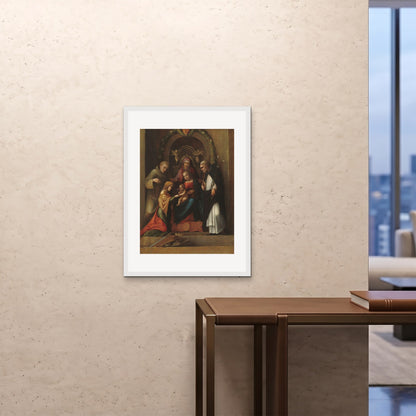 Orlonzo - FRAMED PRINT WHITE 24x3260x80cm ROOM