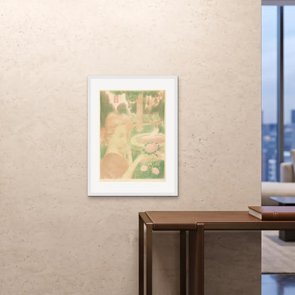 Orlonzo - FRAMED PRINT WHITE 24x3260x80cm ROOM