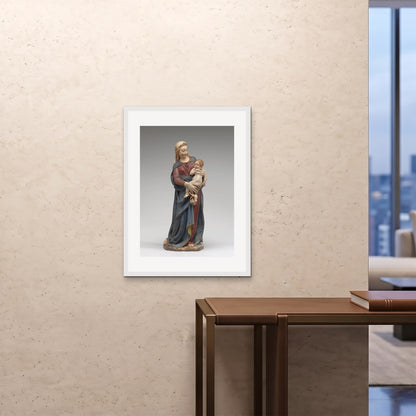 Orlonzo - FRAMED PRINT WHITE 24x3260x80cm ROOM