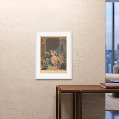 Orlonzo - FRAMED PRINT WHITE 24x3260x80cm ROOM