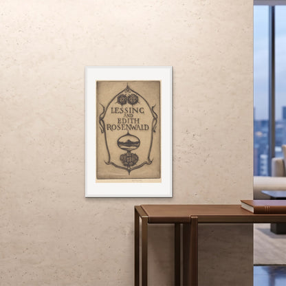 Orlonzo - FRAMED PRINT WHITE 24x3660x90cm ROOM