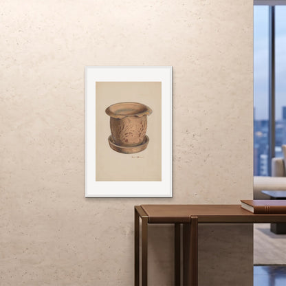 Orlonzo - FRAMED PRINT WHITE 24x3660x90cm ROOM