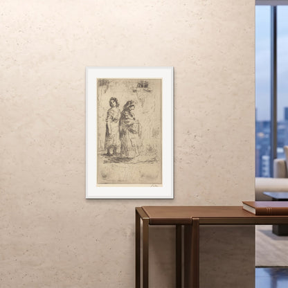Orlonzo - FRAMED PRINT WHITE 24x3660x90cm ROOM