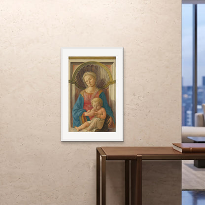 Orlonzo - FRAMED PRINT WHITE 24x3660x90cm ROOM