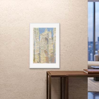 Orlonzo - FRAMED PRINT WHITE 24x3660x90cm ROOM