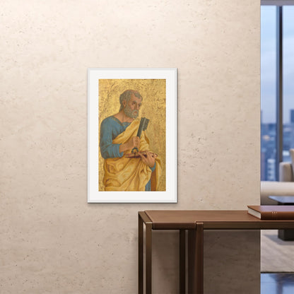 Orlonzo - FRAMED PRINT WHITE 24x3660x90cm ROOM
