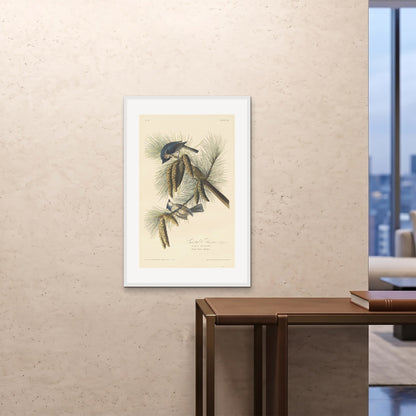 Orlonzo - FRAMED PRINT WHITE 24x3660x90cm ROOM