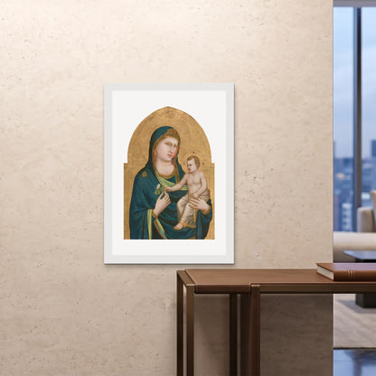 Orlonzo - FRAMED PRINT WHITE 28x4070x100cm ROOM