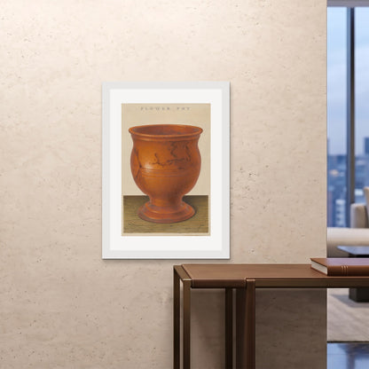Orlonzo - FRAMED PRINT WHITE 28x4070x100cm ROOM
