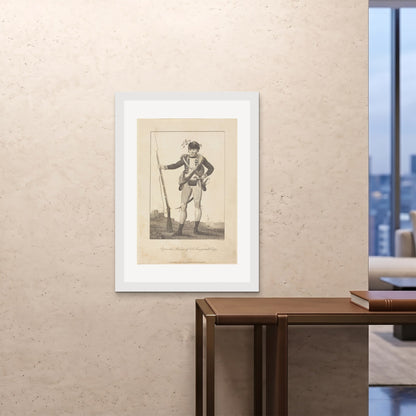 Orlonzo - FRAMED PRINT WHITE 28x4070x100cm ROOM