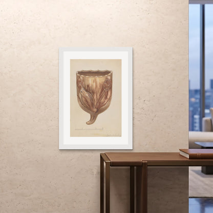 Orlonzo - FRAMED PRINT WHITE 28x4070x100cm ROOM