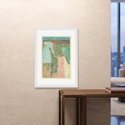 Orlonzo - FRAMED PRINT WHITE 28x4070x100cm ROOM