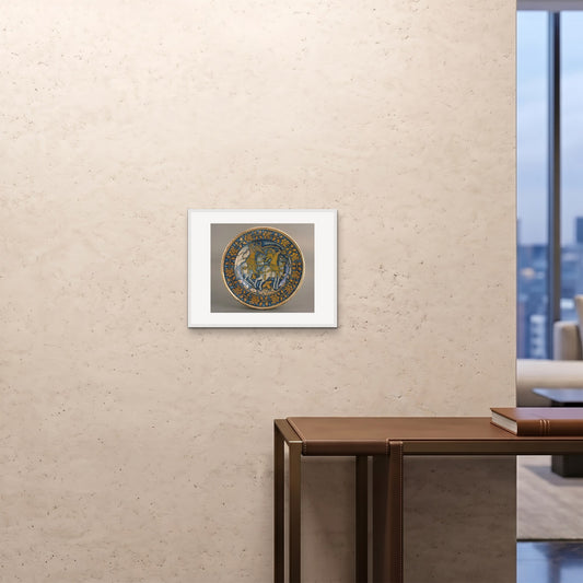 Orlonzo - FRAMED PRINT WHITE 5040cm2016 ROOM