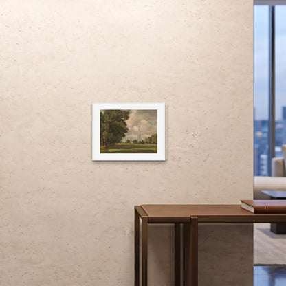 Orlonzo - FRAMED PRINT WHITE 5040cm2016 ROOM