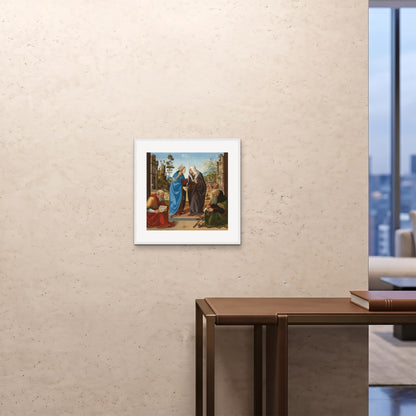 Orlonzo - FRAMED PRINT WHITE 5050cm2020 ROOM