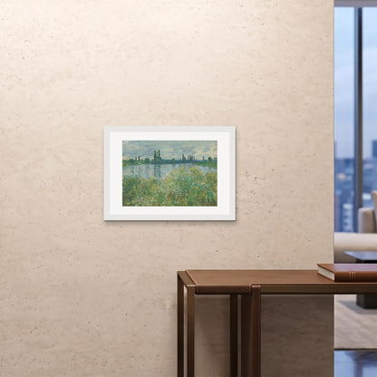 Orlonzo - FRAMED PRINT WHITE 7050cm2820 ROOM