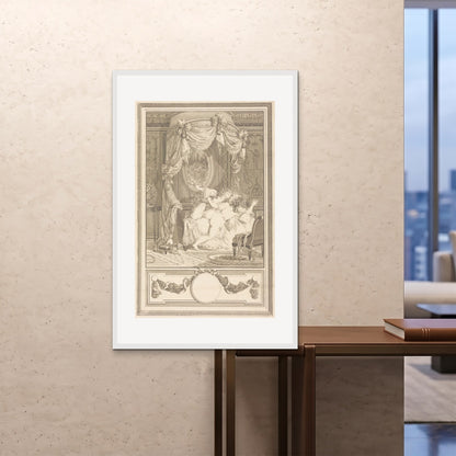 Orlonzo - FRAMED PRINT WHITE 80120cm3248 ROOM