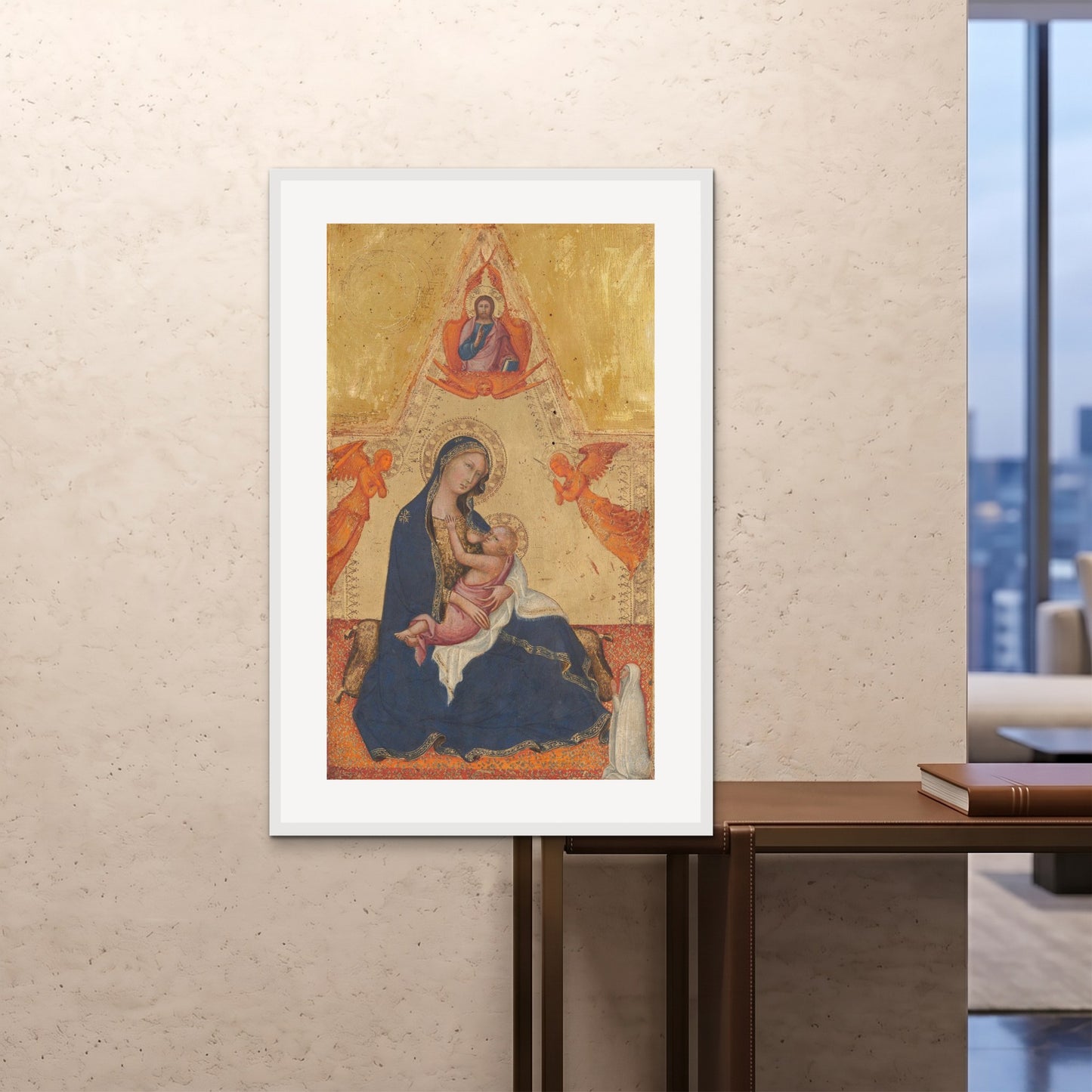 Orlonzo - FRAMED PRINT WHITE 80120cm3248 ROOM