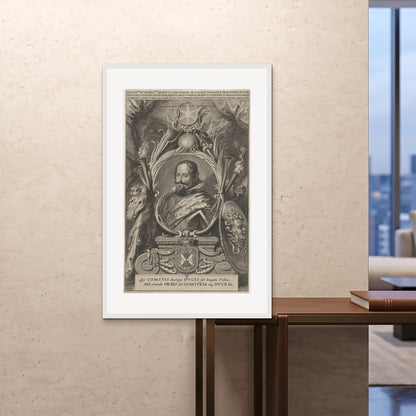 Orlonzo - FRAMED PRINT WHITE 80120cm3248 ROOM