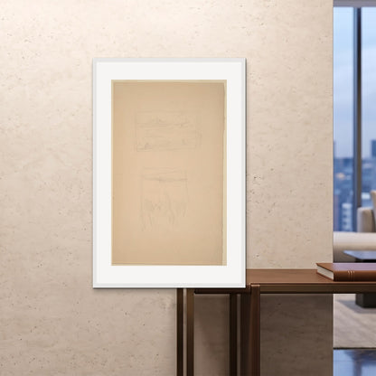 Orlonzo - FRAMED PRINT WHITE 80120cm3248 ROOM