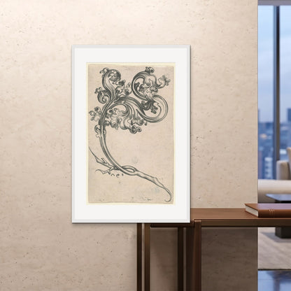 Orlonzo - FRAMED PRINT WHITE 80120cm3248 ROOM