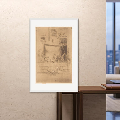 Orlonzo - FRAMED PRINT WHITE 80120cm3248 ROOM