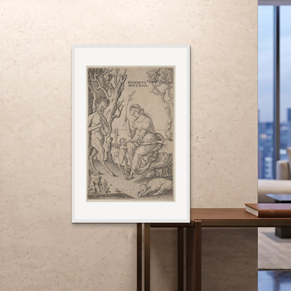 Orlonzo - FRAMED PRINT WHITE 80120cm3248 ROOM