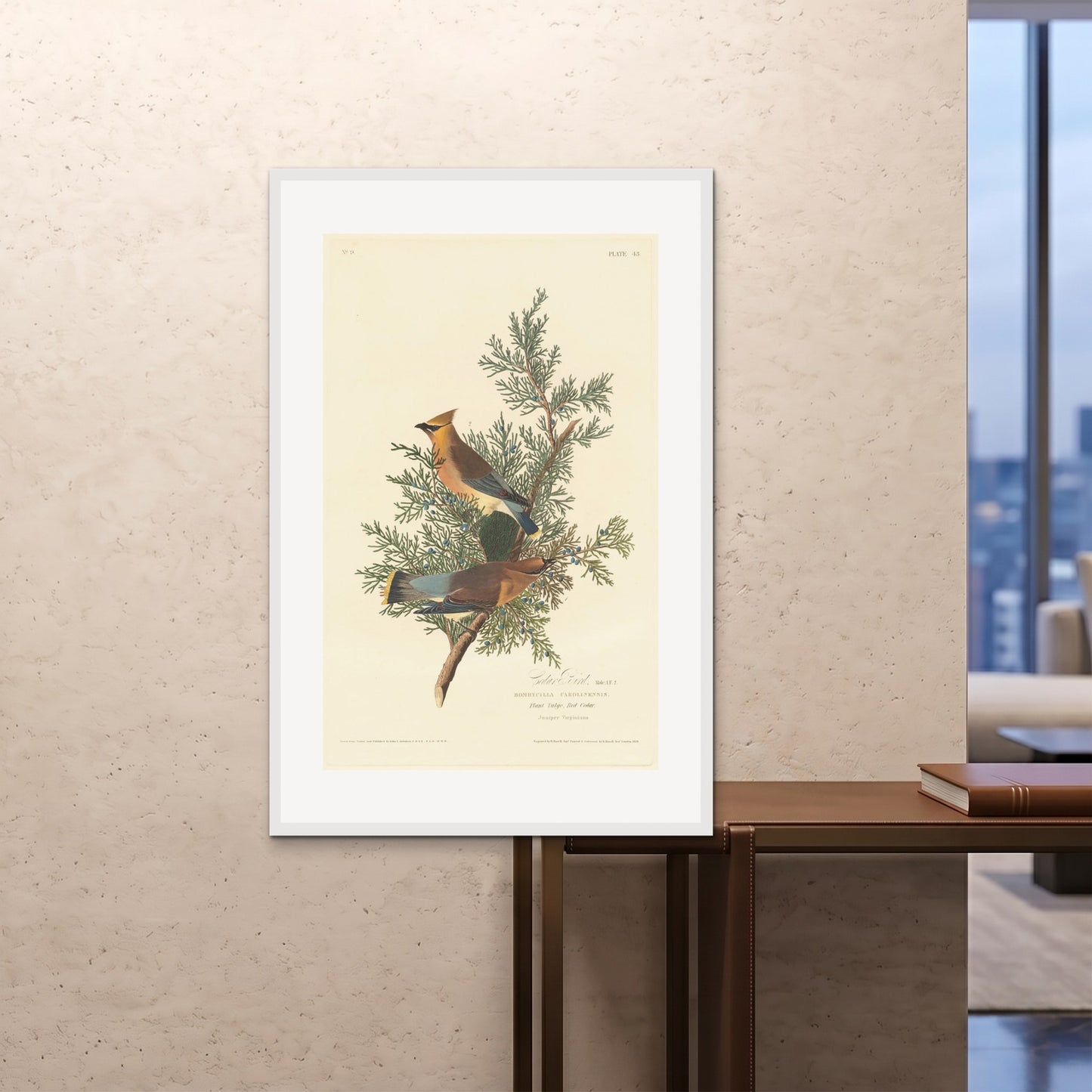 Orlonzo - FRAMED PRINT WHITE 80120cm3248 ROOM