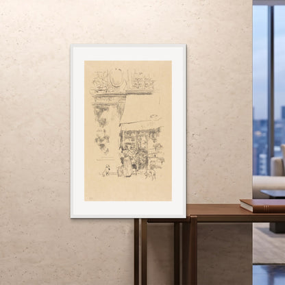 Orlonzo - FRAMED PRINT WHITE 80120cm3248 ROOM