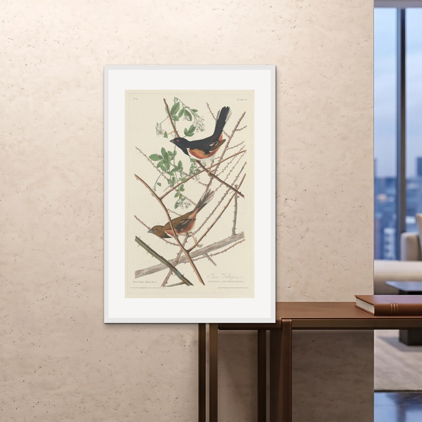 Orlonzo - FRAMED PRINT WHITE 80120cm3248 ROOM