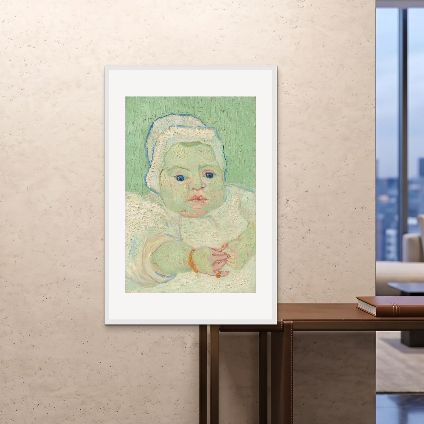 Orlonzo - FRAMED PRINT WHITE 80120cm3248 ROOM