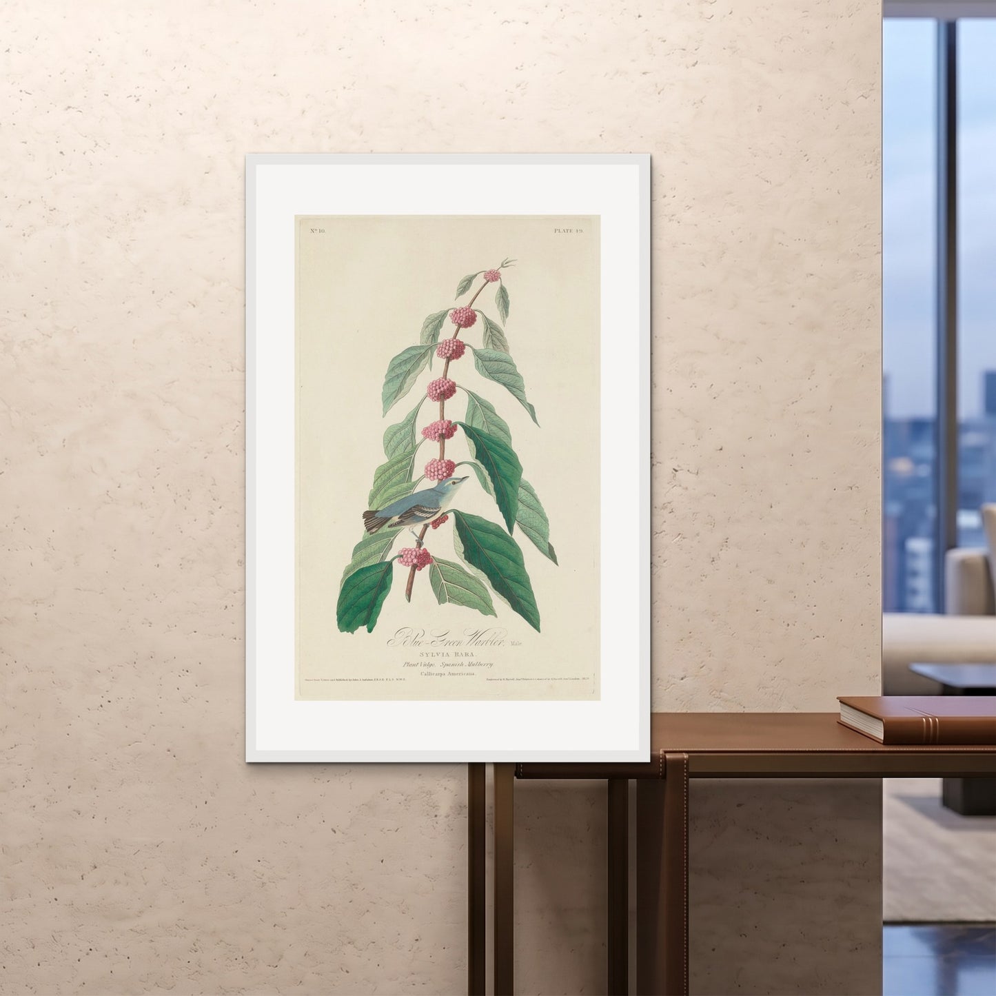 Orlonzo - FRAMED PRINT WHITE 80120cm3248 ROOM