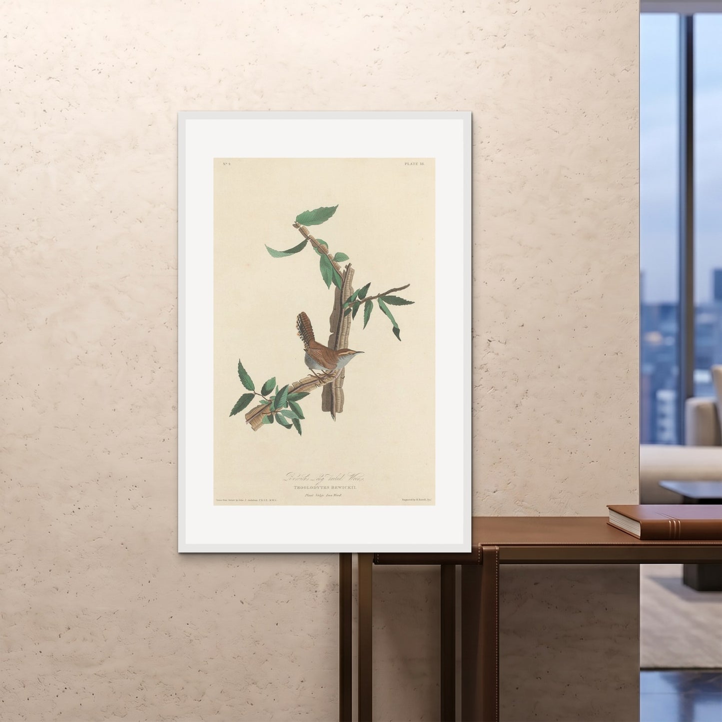 Orlonzo - FRAMED PRINT WHITE 80120cm3248 ROOM
