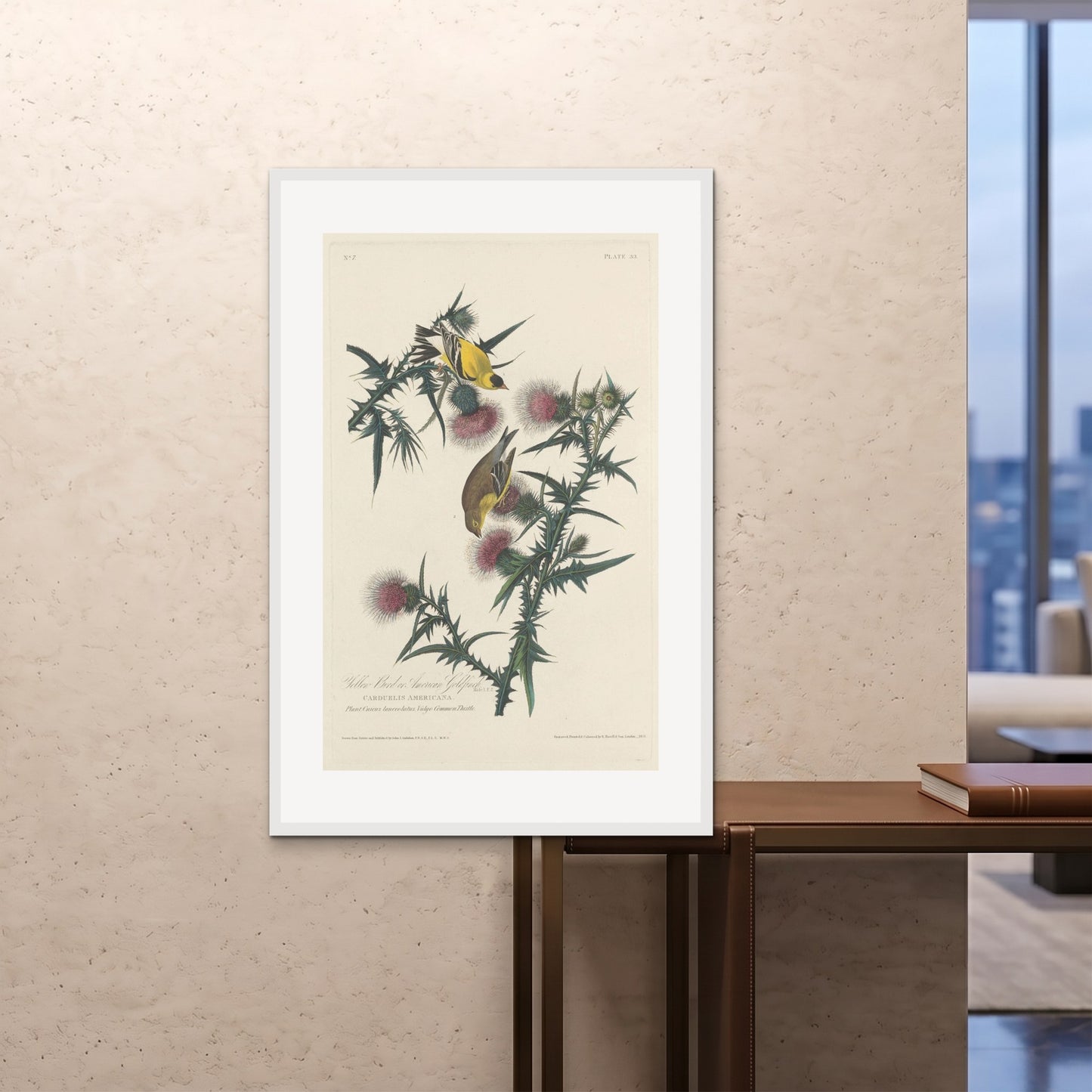 Orlonzo - FRAMED PRINT WHITE 80120cm3248 ROOM