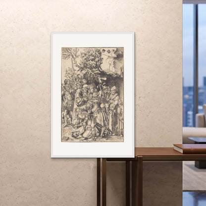 Orlonzo - FRAMED PRINT WHITE 80120cm3248 ROOM