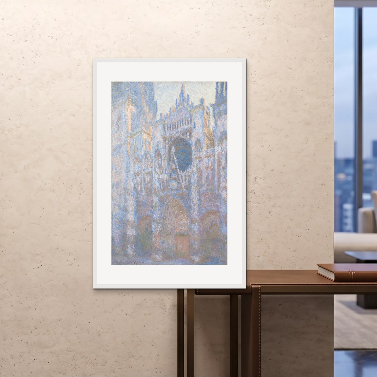 Orlonzo - FRAMED PRINT WHITE 80120cm3248 ROOM