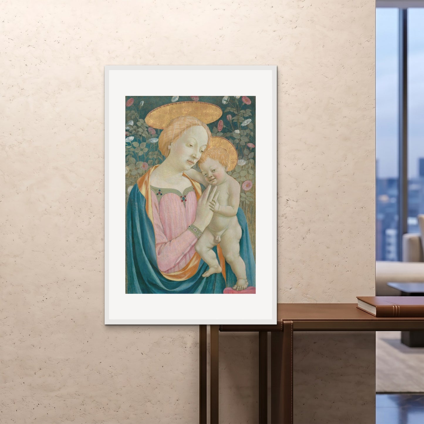 Orlonzo - FRAMED PRINT WHITE 80120cm3248 ROOM