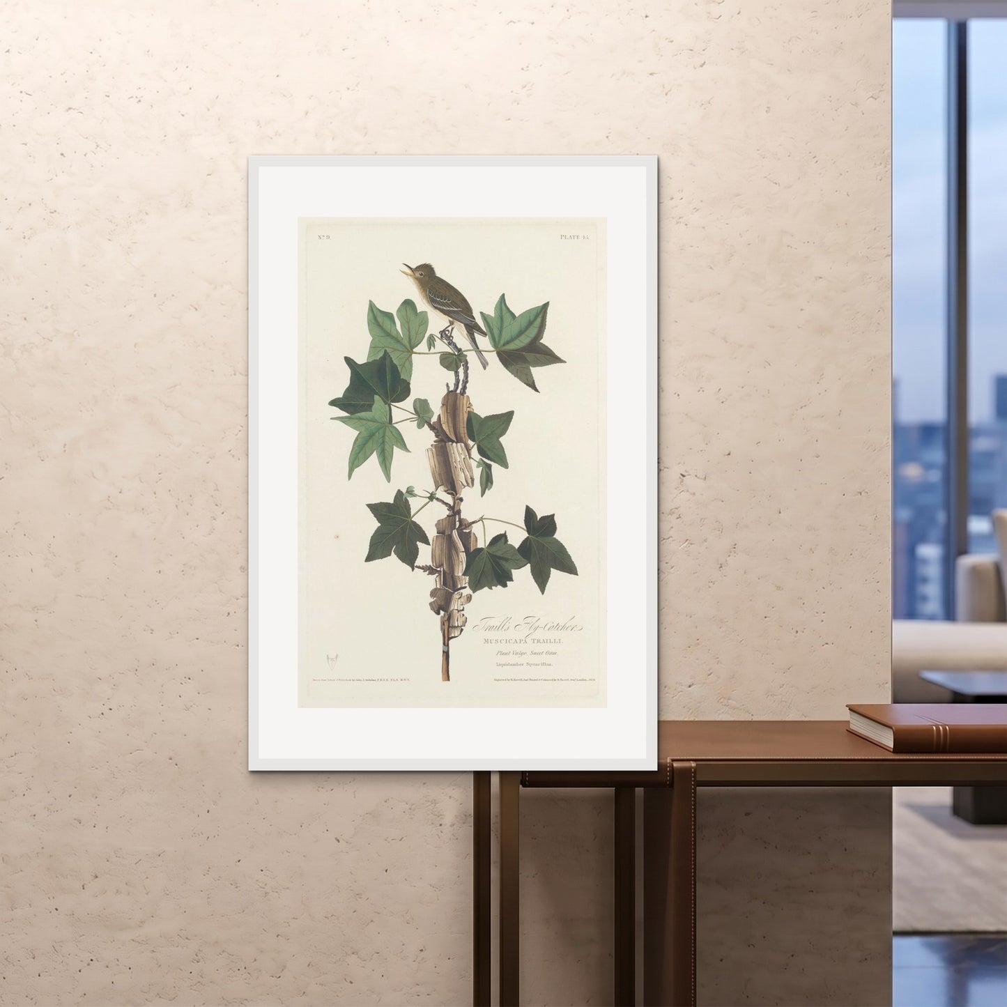 Orlonzo - FRAMED PRINT WHITE 80120cm3248 ROOM