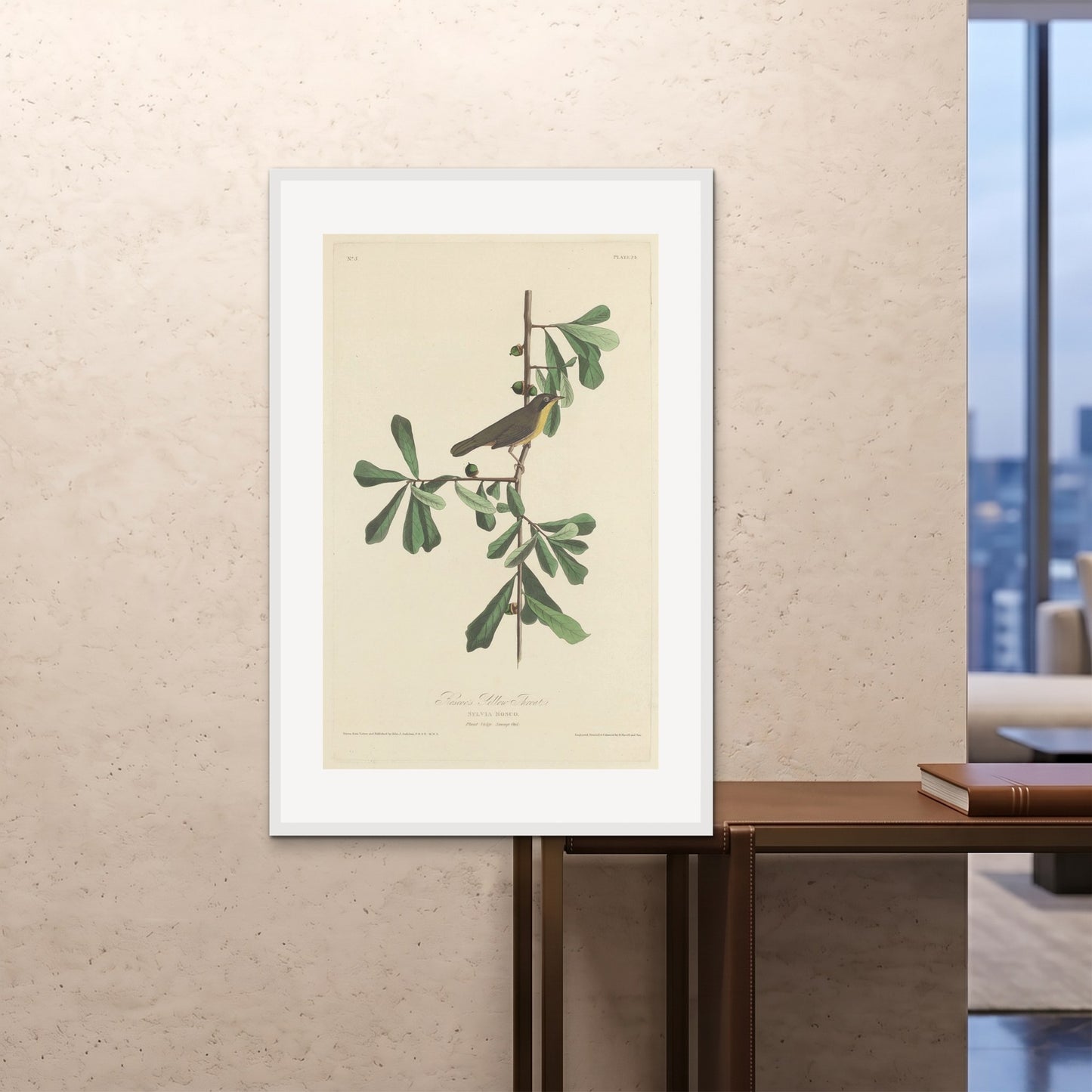 Orlonzo - FRAMED PRINT WHITE 80120cm3248 ROOM