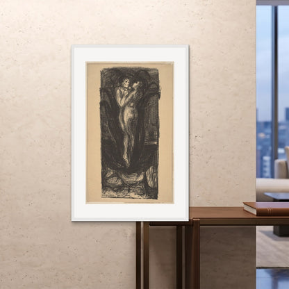 Orlonzo - FRAMED PRINT WHITE 80120cm3248 ROOM