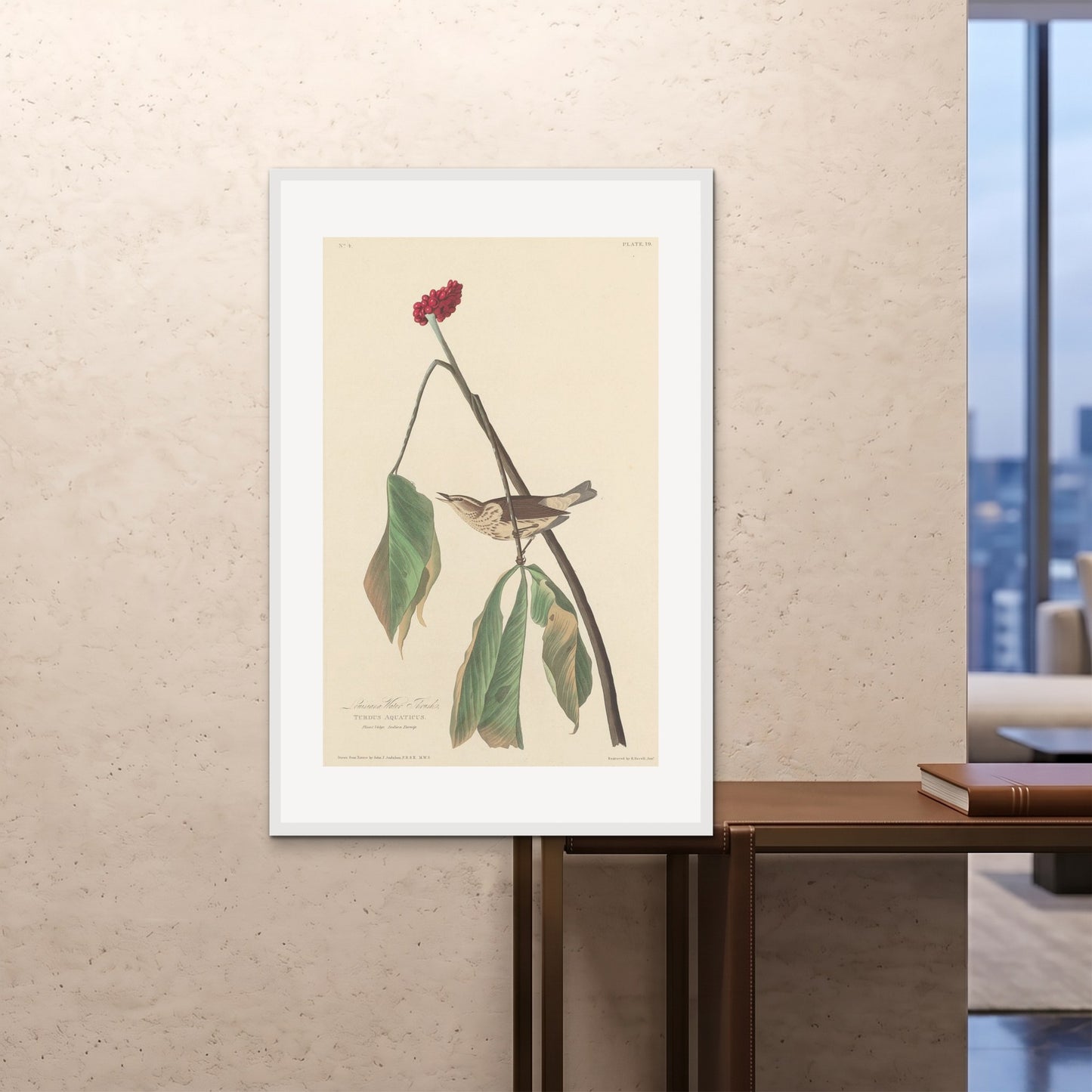 Orlonzo - FRAMED PRINT WHITE 80120cm3248 ROOM