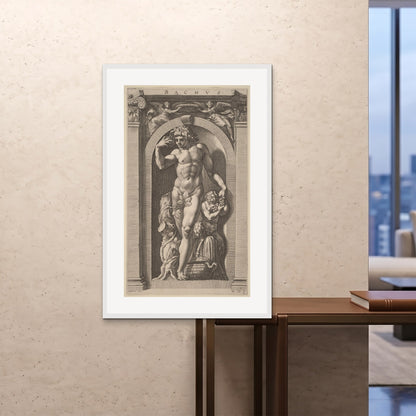 Orlonzo - FRAMED PRINT WHITE 80120cm3248 ROOM